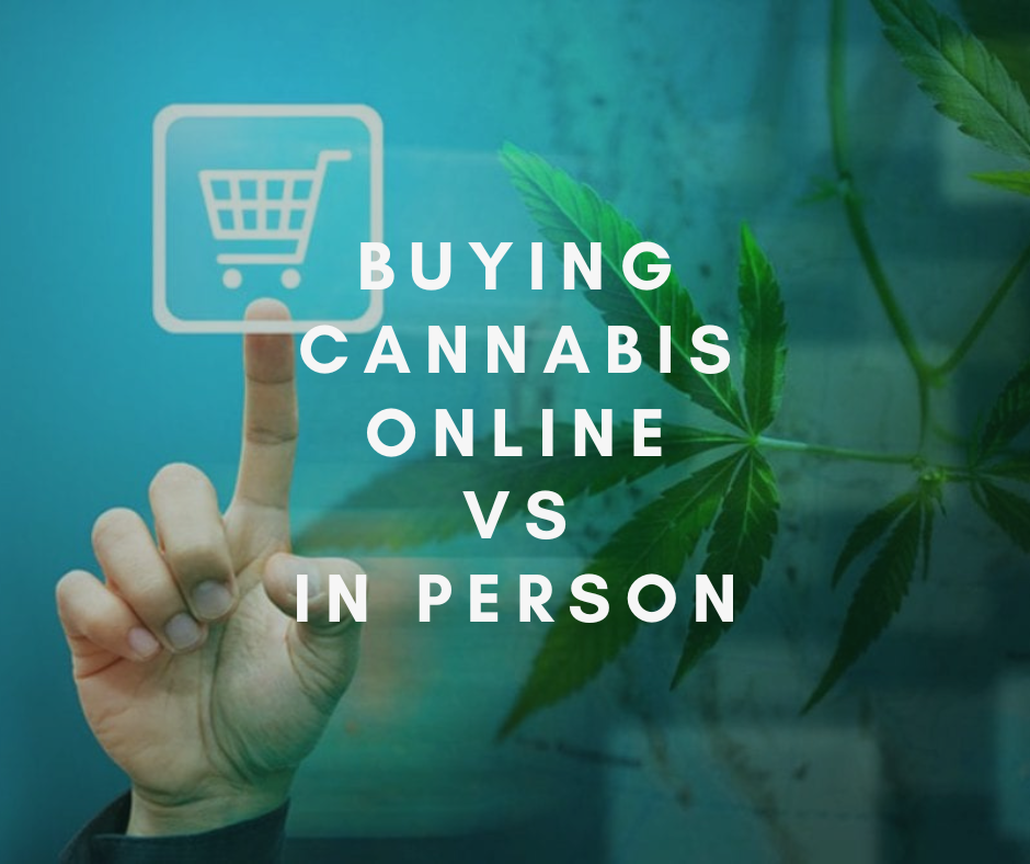 L’expérience d’achat de cannabis en ligne ou en personne